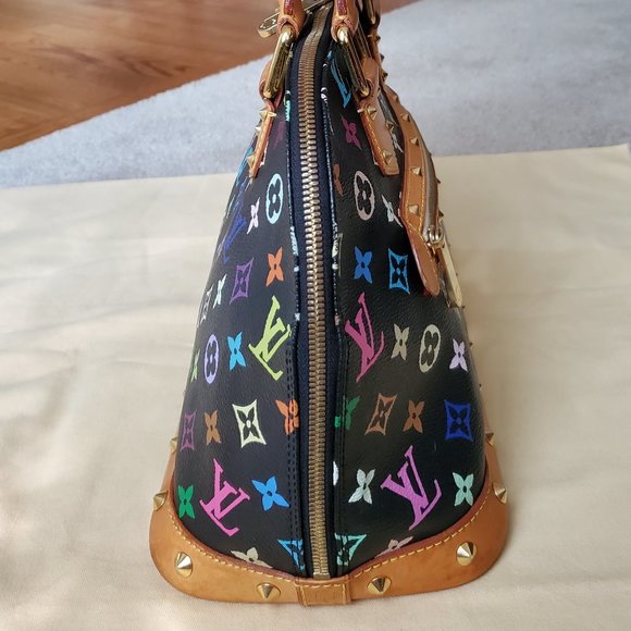 Louis Vuitton Murakami Noir Alma PM Handbag - Picture 4 of 16